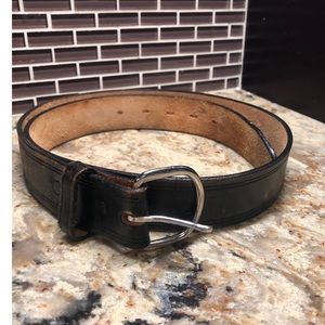 TEXTAN leather belt